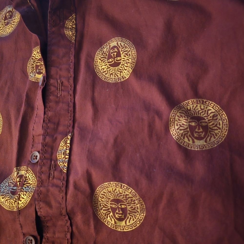 Grill clothing slim fit button down short sleeve Youth size S - Picture 4 of 8